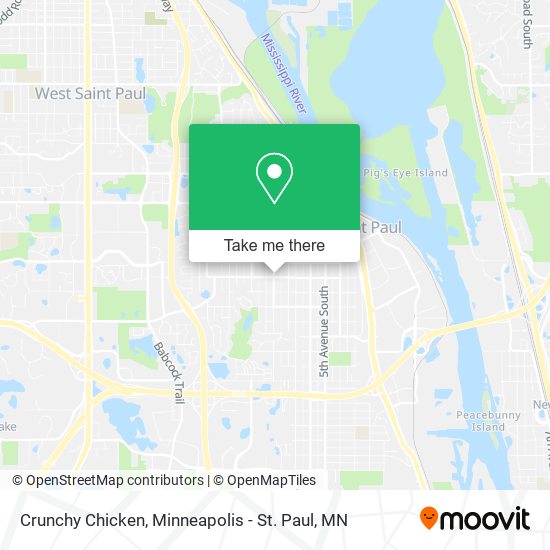 Crunchy Chicken map