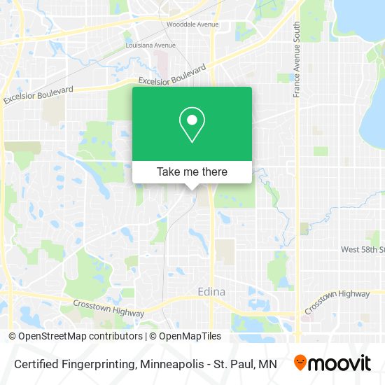 Mapa de Certified Fingerprinting