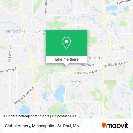 Mapa de Global Vapery