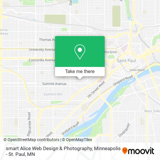 smart Alice Web Design & Photography map