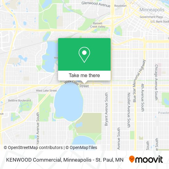 Mapa de KENWOOD Commercial
