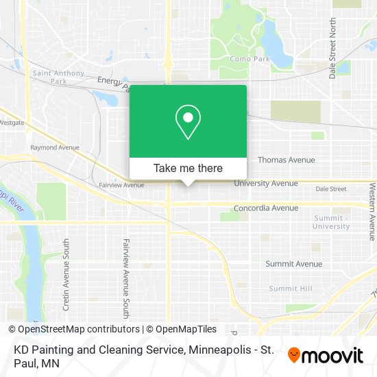 Mapa de KD Painting and Cleaning Service