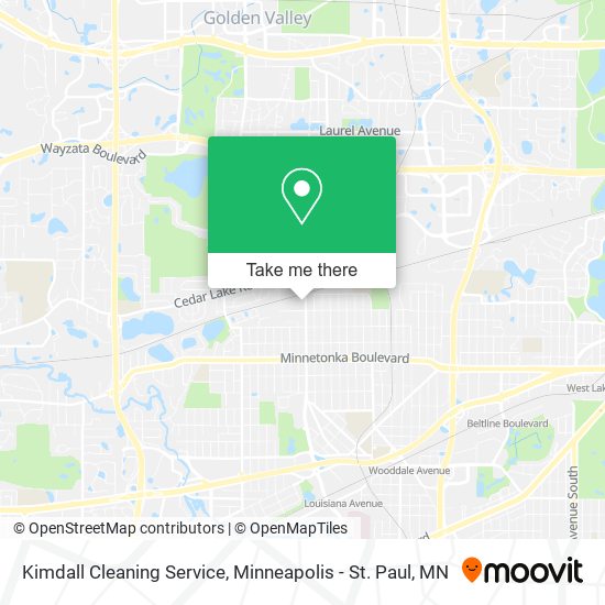 Kimdall Cleaning Service map
