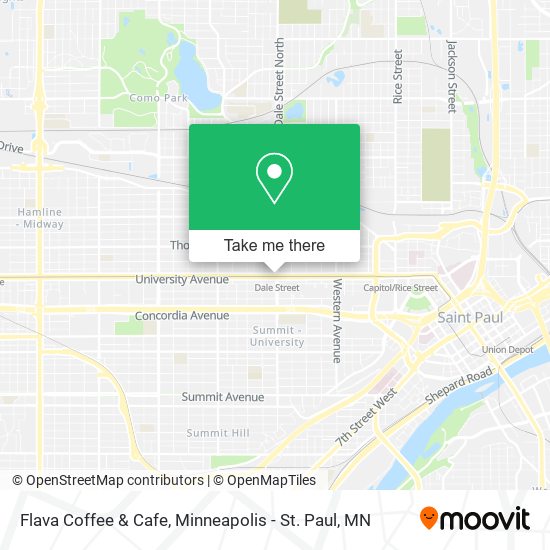 Mapa de Flava Coffee & Cafe