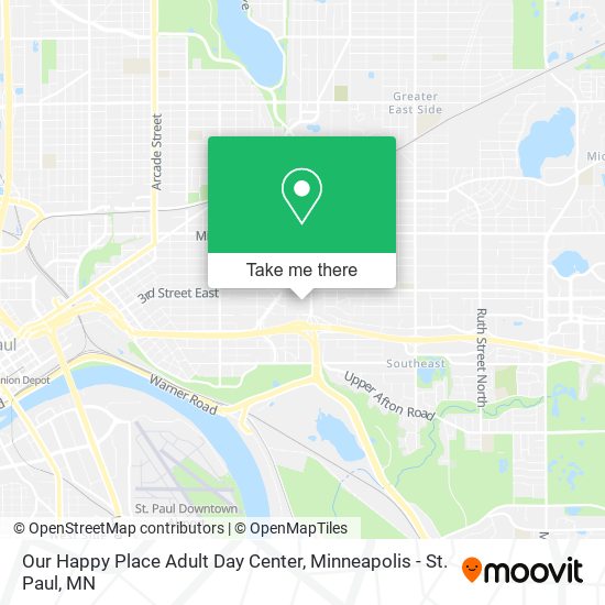 Our Happy Place Adult Day Center map