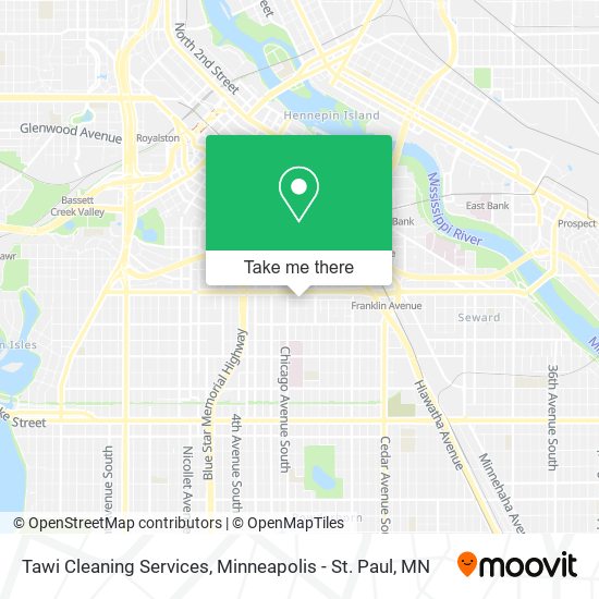 Mapa de Tawi Cleaning Services