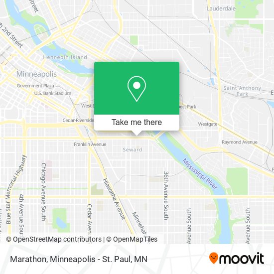 Marathon map