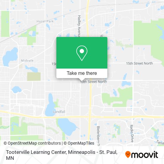 Tooterville Learning Center map