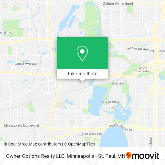 Mapa de Owner Options Realty LLC