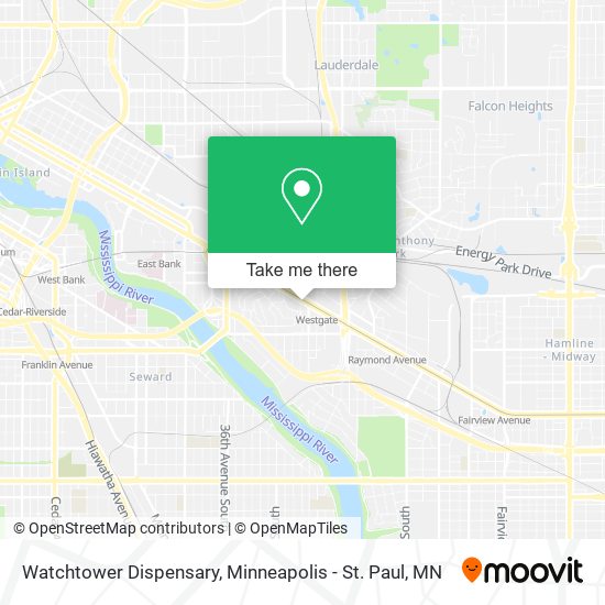 Mapa de Watchtower Dispensary