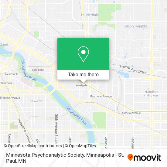 Minnesota Psychoanalytic Society map