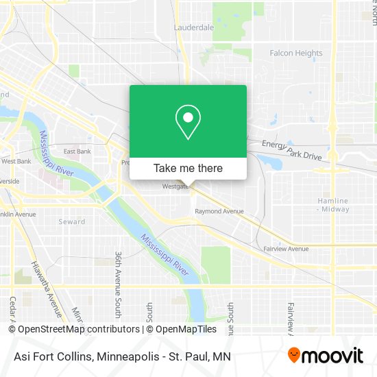 Asi Fort Collins map
