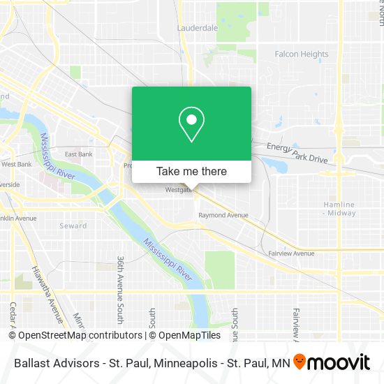 Mapa de Ballast Advisors - St. Paul