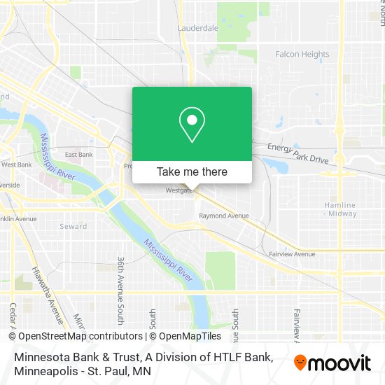 Minnesota Bank & Trust, A Division of HTLF Bank map