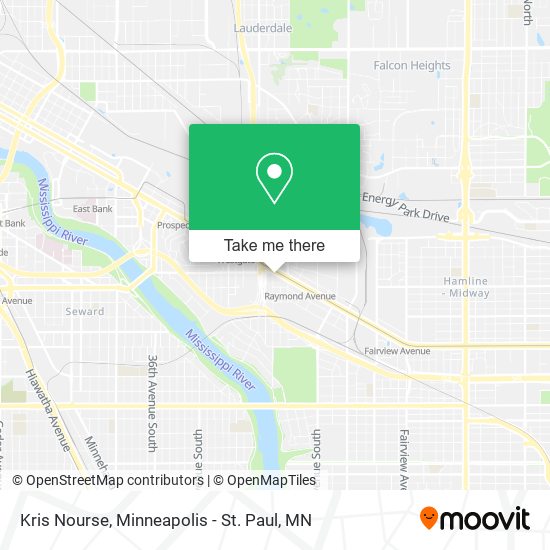 Kris Nourse map