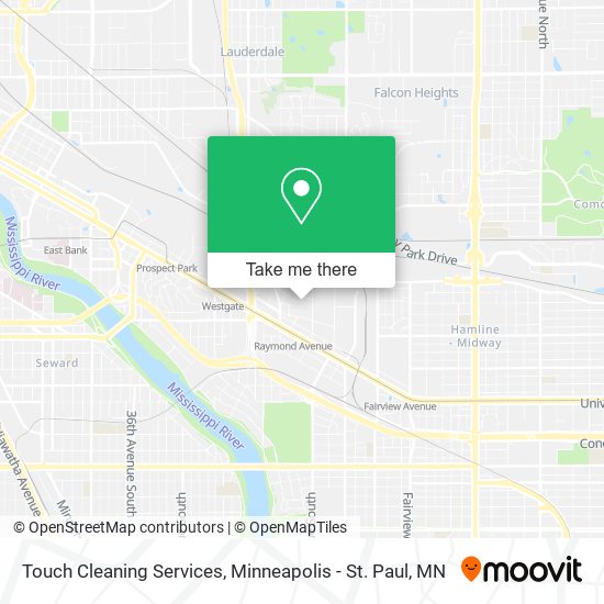 Touch Cleaning Services map