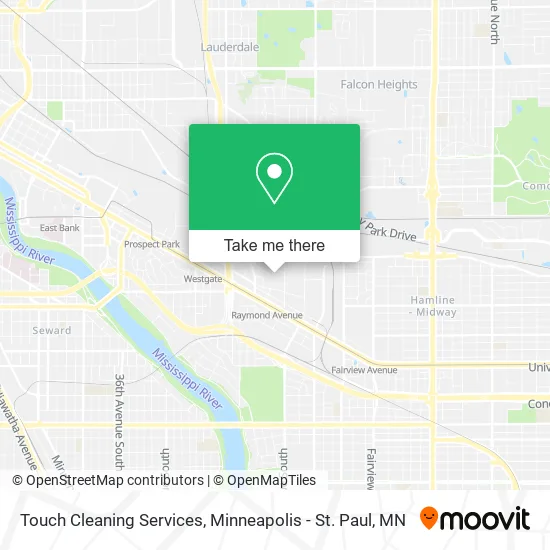 Touch Cleaning Services map