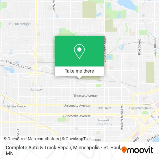 Complete Auto & Truck Repair map
