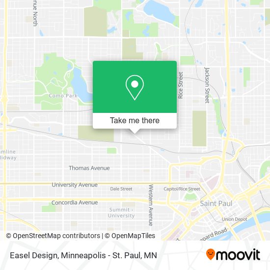 Easel Design map