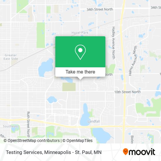Mapa de Testing Services