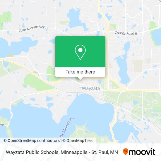 Wayzata Public Schools map