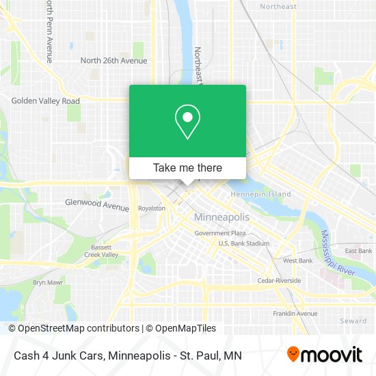 Mapa de Cash 4 Junk Cars