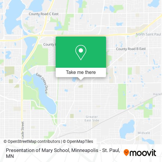 Mapa de Presentation of Mary School