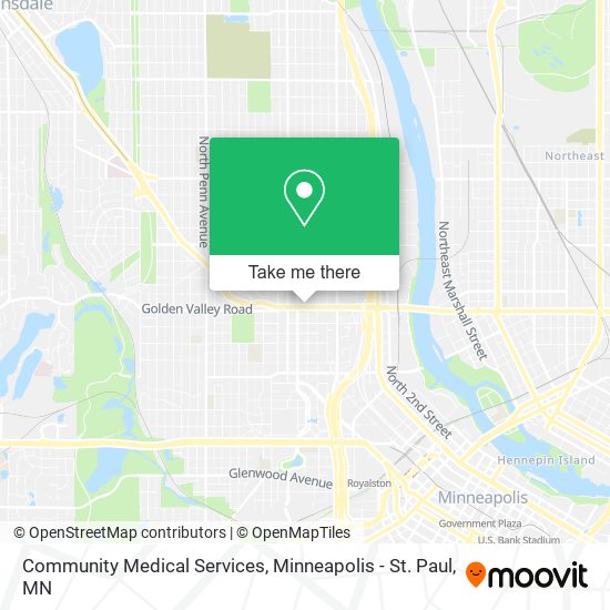 Community Medical Services map