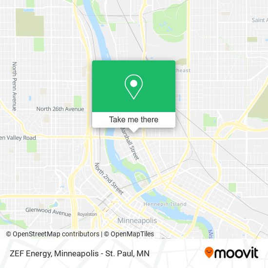 ZEF Energy map