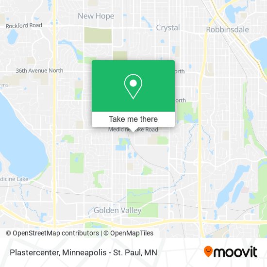 Plastercenter map