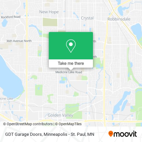 GDT Garage Doors map
