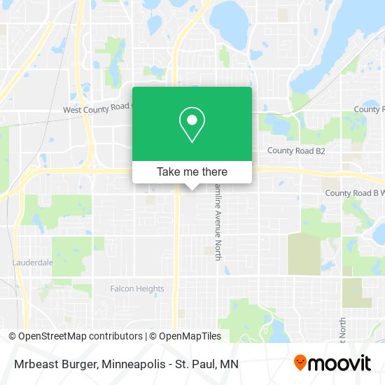 Mrbeast Burger map