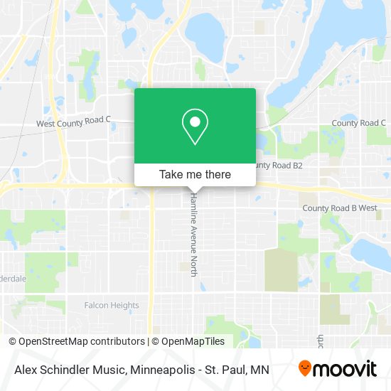 Mapa de Alex Schindler Music