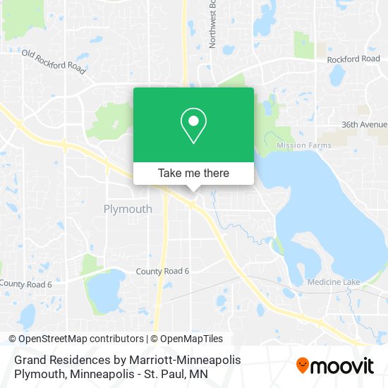 Grand Residences by Marriott-Minneapolis Plymouth map