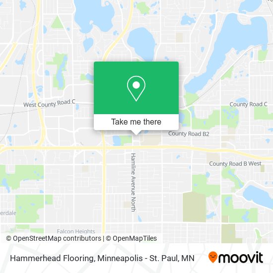 Mapa de Hammerhead Flooring