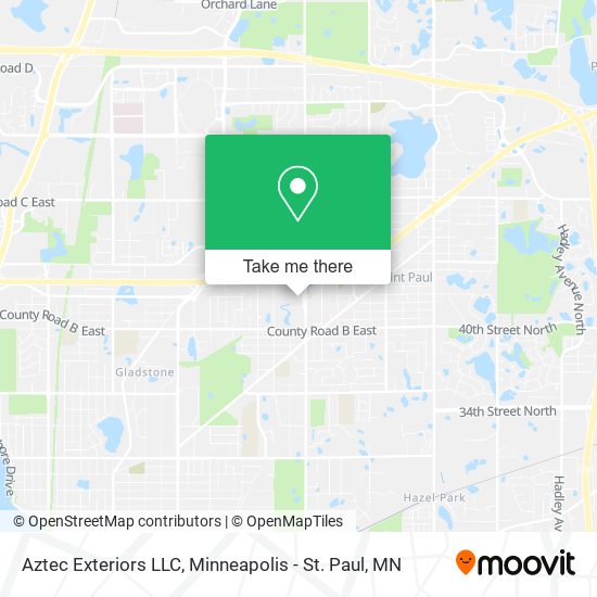 Aztec Exteriors LLC map