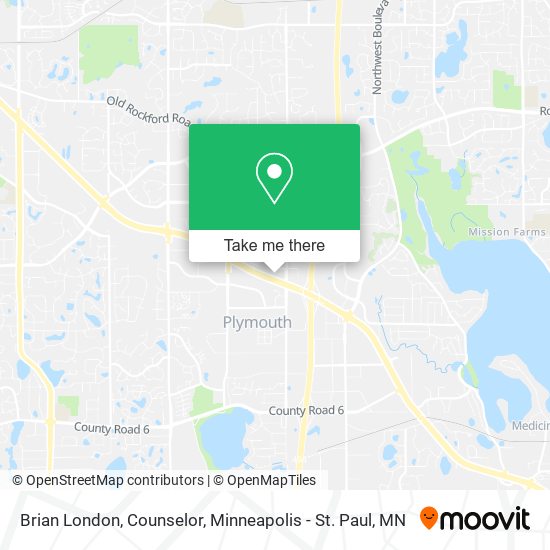 Brian London, Counselor map