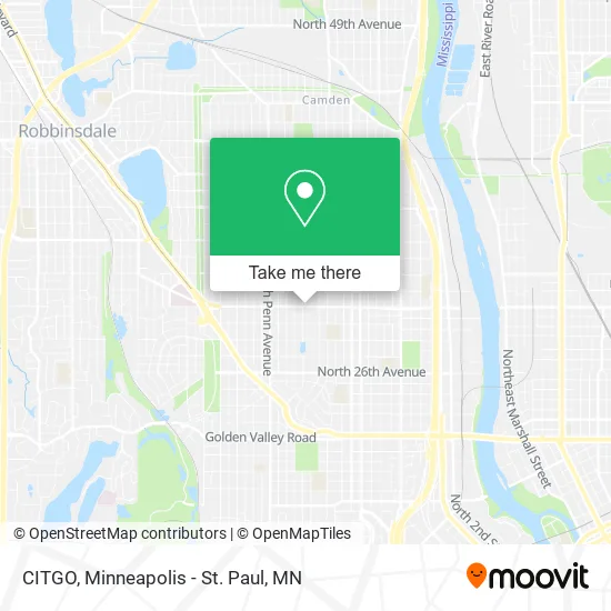 CITGO map