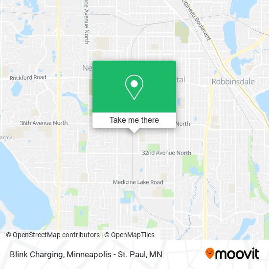 Blink Charging map