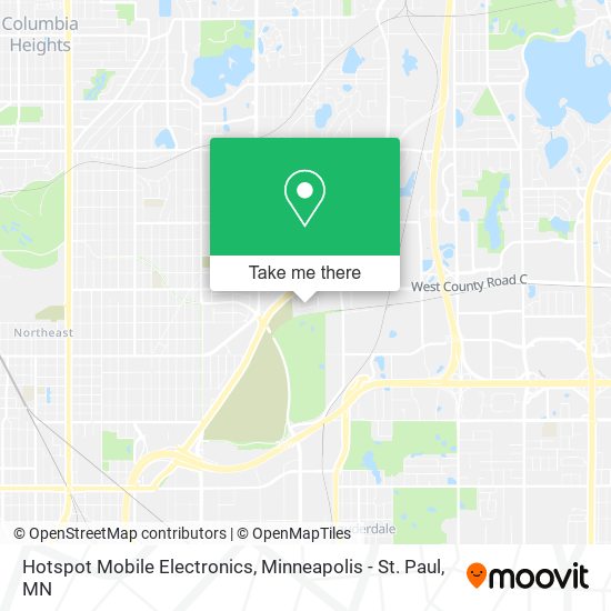 Hotspot Mobile Electronics map