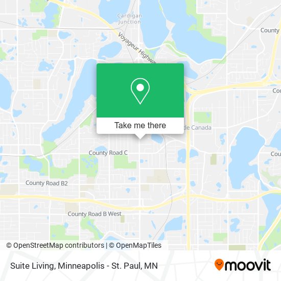 Mapa de Suite Living