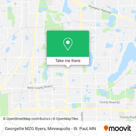 Mapa de Georgette MZG Byers