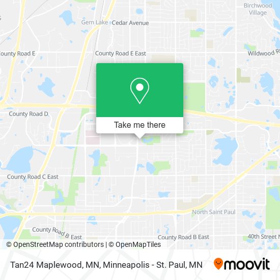 Tan24 Maplewood, MN map