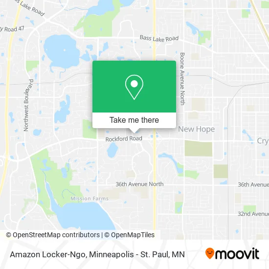 Amazon Locker-Ngo map