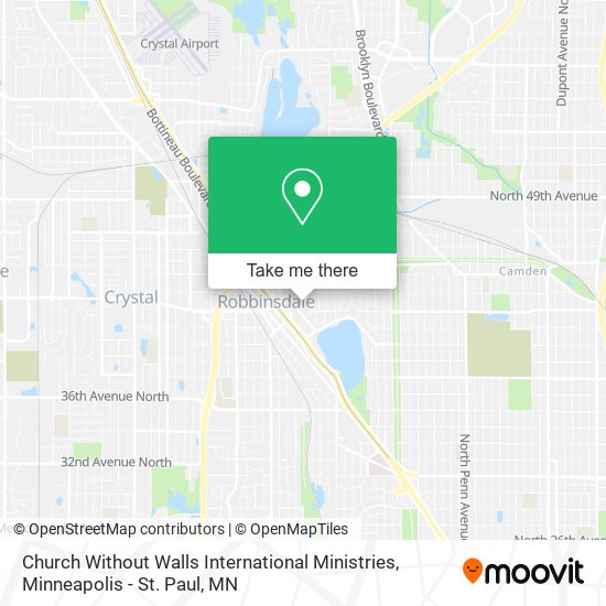 Mapa de Church Without Walls International Ministries