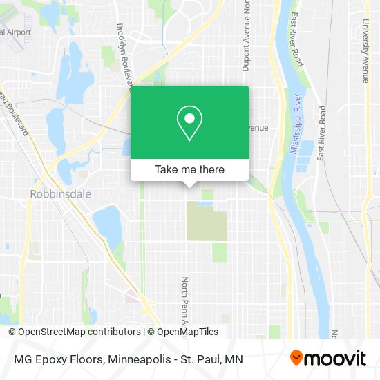 MG Epoxy Floors map