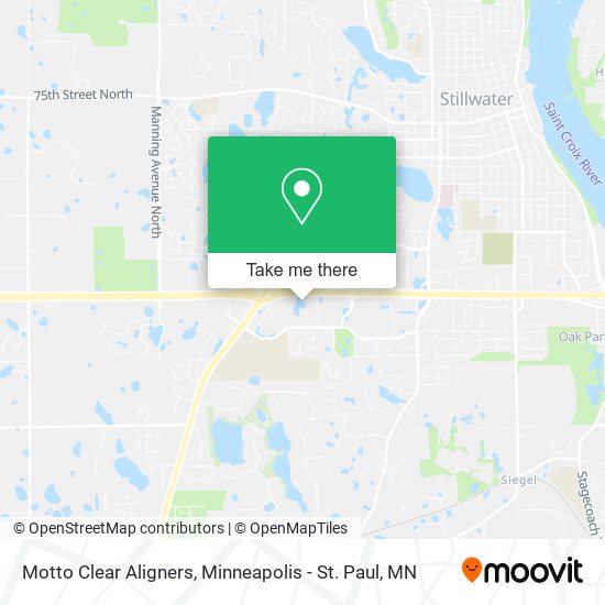 Motto Clear Aligners map
