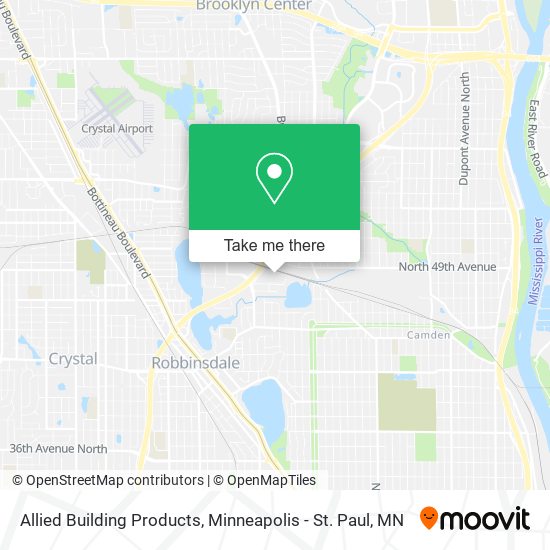 Mapa de Allied Building Products