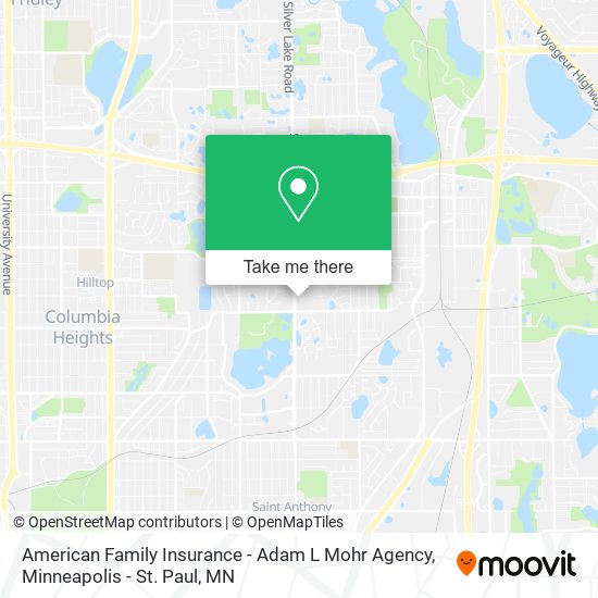 Mapa de American Family Insurance - Adam L Mohr Agency