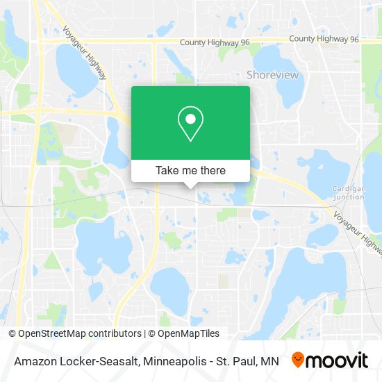 Amazon Locker-Seasalt map